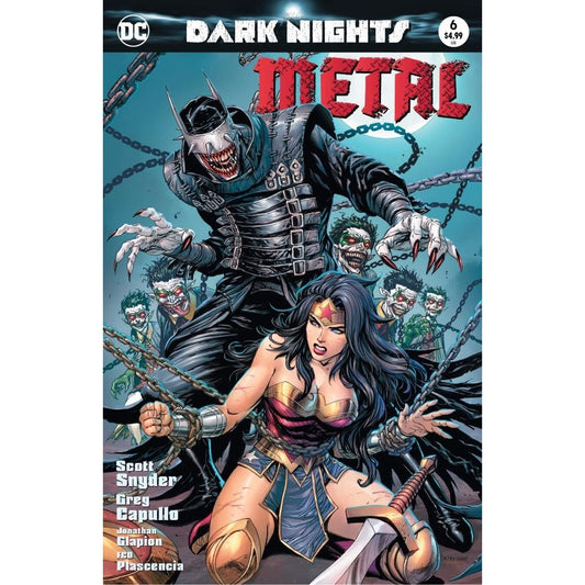 DARK NIGHTS METAL #6 (OF 6) UNKNOWN COMIC BOOKS EXCLUSIVE KIRKHAM CVR A 3/28/2018