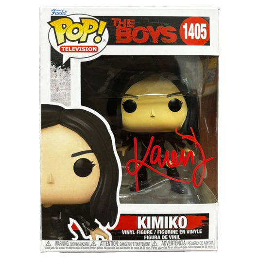 Karen Fukuhara signed Kimiko Funko Pop! The Boys #1405 JSA Authenticated autograph