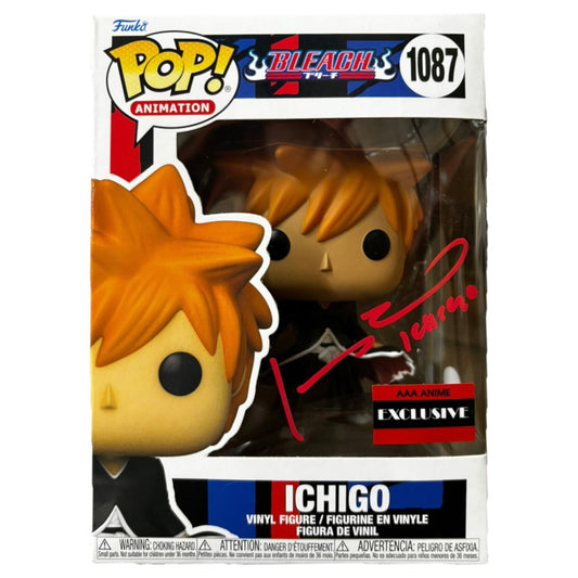 Johnny Young Bosch signed Ichigo Funko POP! Bleach #1087 AAA Ex JSA Authenticated autograph