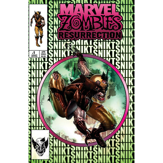 MARVEL ZOMBIES RESURRECTION #1 (OF 4) UNKNOWN COMICS MICO SUAYAN EXCLUSIVE GREEN VAR (09/02/2020)