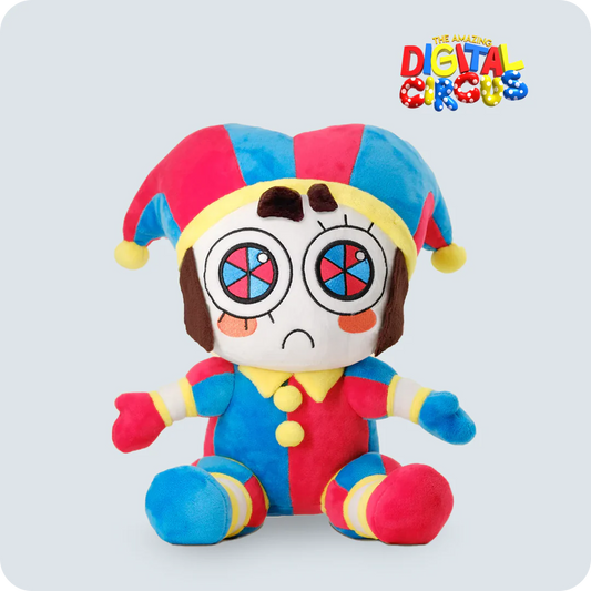 Glitch Productions Pomni Plush from The Amazing Digital Circus