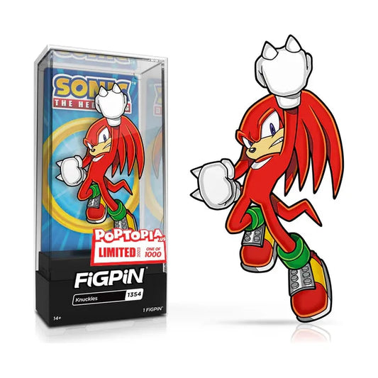 Figpin Knuckles from Sonic #1354 Poptopia Ex LE 1000