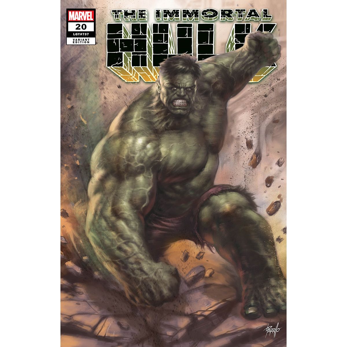 IMMORTAL HULK #20 LUCIO PARRILLO EXCLUSIVE (07/03/2019)