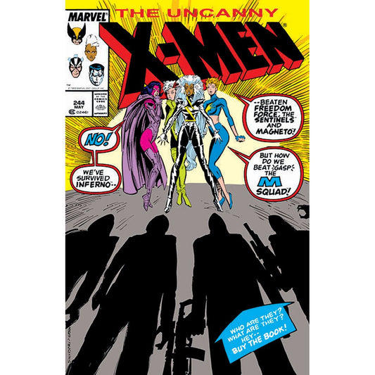 [FOIL] UNCANNY X-MEN #244 FACSIMILE UNKNOWN COMICS Marc Silvestri EXCLUSIVE VAR (10/02/2024)