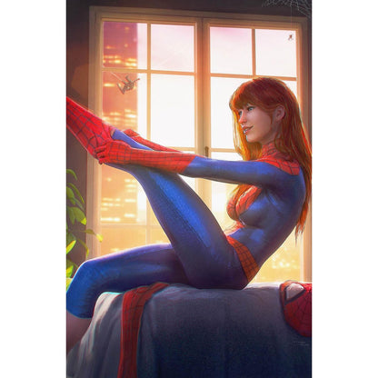 AMAZING SPIDER-MAN #27 TIAGO DA SILVA (616) EXCLUSIVE VIRGIN VAR (06/28/2023)