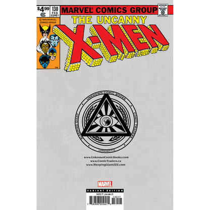 X-MEN #130 FACSIMILE EDITION UNKNOWN COMICS NATHAN SZERDY EXCLUSIVE VIRGIN VAR (04/24/2024)