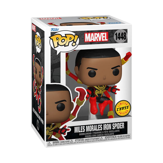 Funko POP! Miles Morales Iron Spider CHASE from Marvel #1448