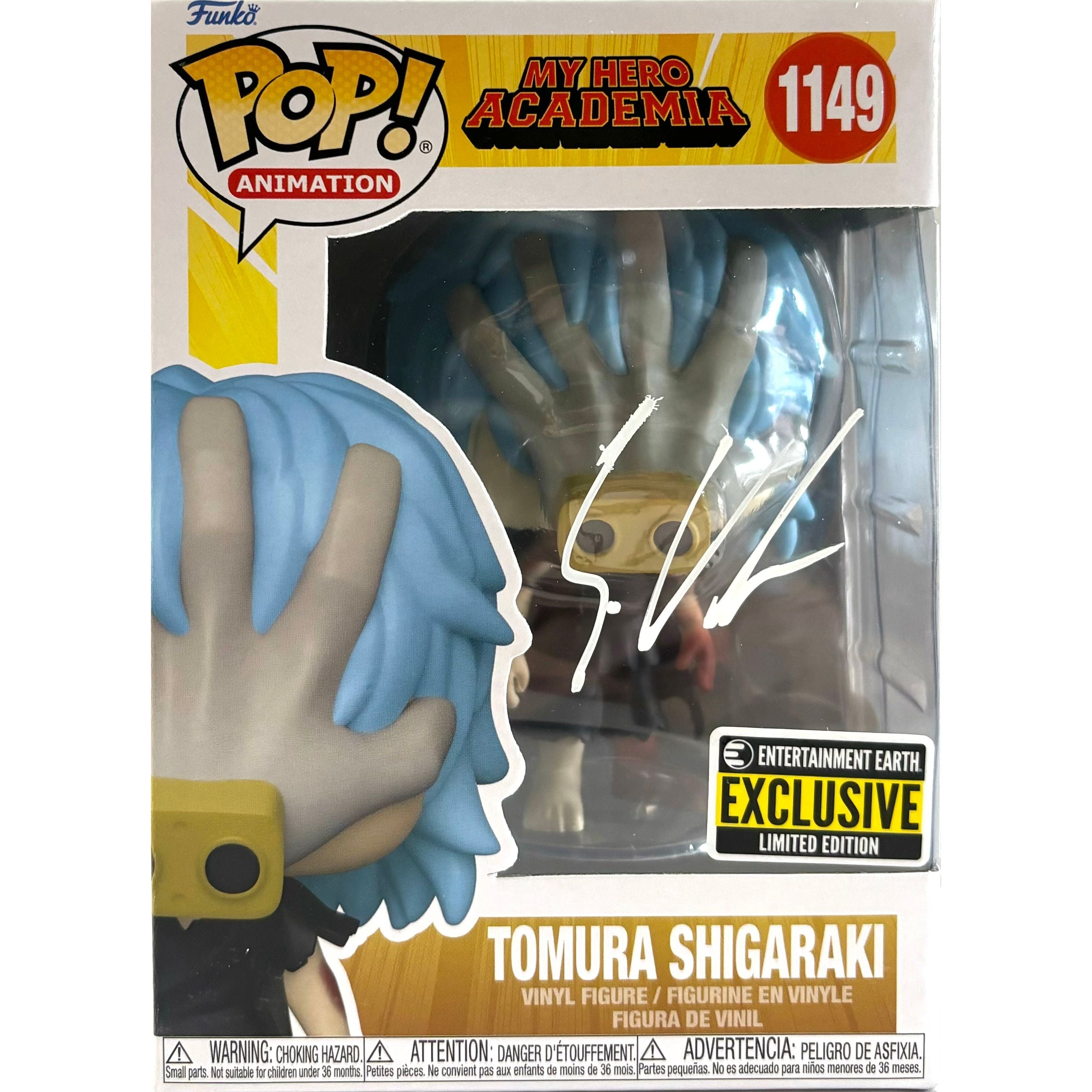 Tomura Shigaraki Signed Funko discount Pop 1149