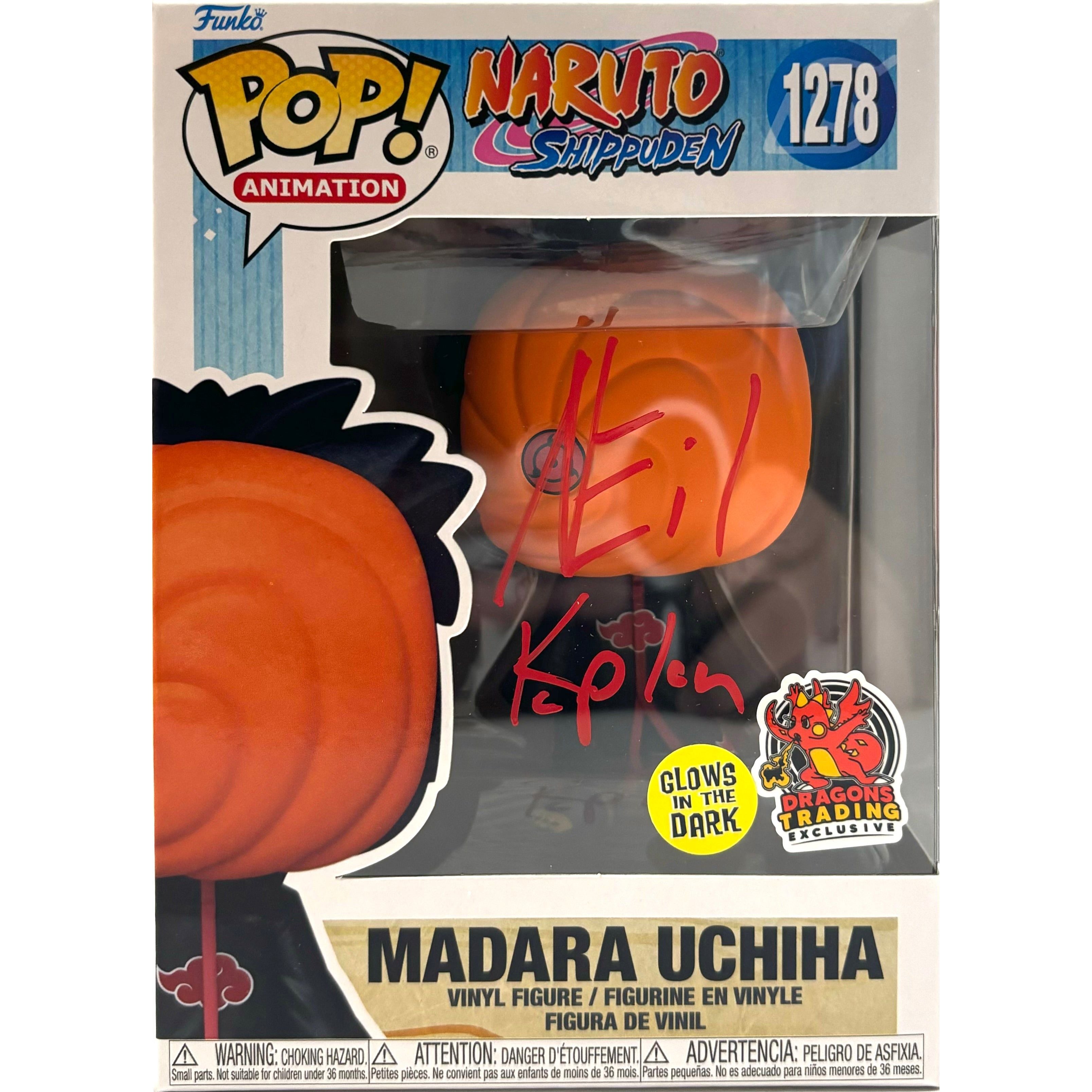 Madara signed funko selling pop w/ PopShield Armour