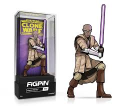 Figpin Mace Windu from Star Wars The Clone Wars #993 CC Ex LE 2000