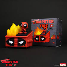 100% Soft Marvel's Deadpool Dumpster Fire Vinyl Figure