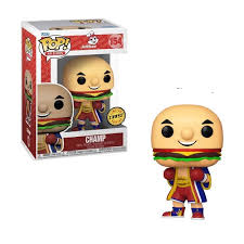 Funko Pop! Champ Metallic Chase from Jollibee #154 Philippines Ex