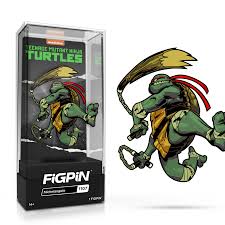 Figpin Michelangelo from TMNT #1107 Pins on Fire Ex LE 1500