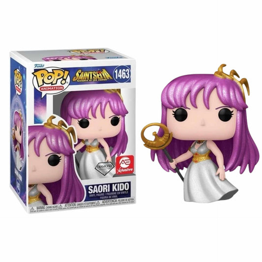 Funko Pop! Saori Kido from Saint Seiya #1463 Diamond Edition AE Ex