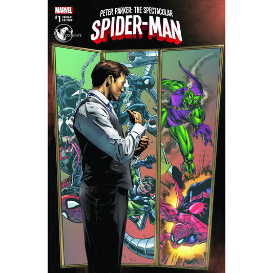 PETER PARKER SPECTACULAR SPIDER-MAN #1 UNKNOWN COMIC BOOKS EXCLUSIVE PERKINS VAR