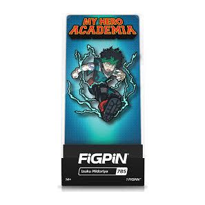 Figpin Izuku Midoriya (Deku) Glitter from My Hero Academia #785 ECCC 2021 Ex LE 2000