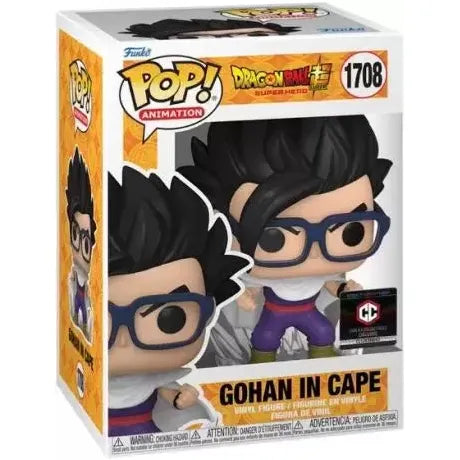 Funko Pop! Gohan in Cape from Dragonball Super Hero #1708 CC Ex