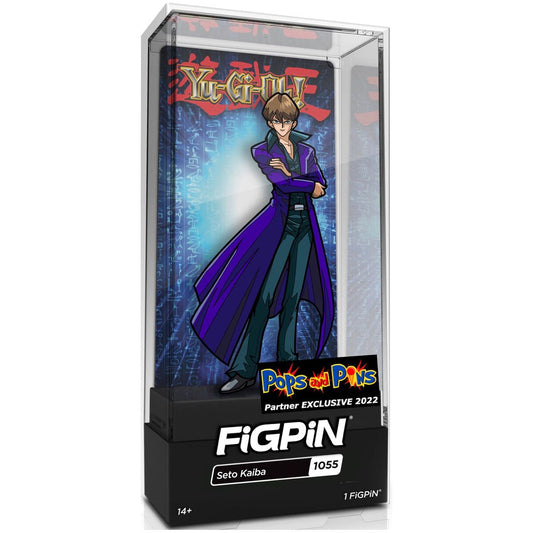 Figpin Seto Kaiba from Yu-Gi-Oh! #1055 Pops and Pins Ex LE 1500