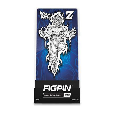 Figpin Super Saiyan Goku from Dragonball Z #1102 NYCC Ex LE 2000