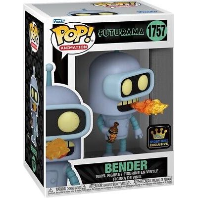 Funko Pop! Bender from Futurama #1757 Specialty Series Ex