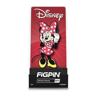 Figpin Minnie Mouse from Disney #977 D23 Expo Ex LE 1000