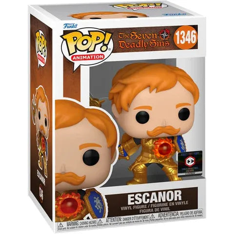 Funko Pop! Escanor from The Seven Deadly Sins #1346 Chalice Ex