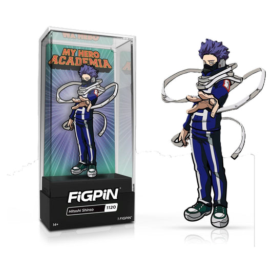 Figpin Hitoshi Shinso from My Hero Academia #1120 Pops and Pins Ex LE 1500