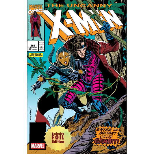 [FOIL] UNCANNY X-MEN #266 UNKNOWN COMICS EXCLUSIVE FACSIMILE EDITION [NEW PRINTING] VAR (08/07/2024)